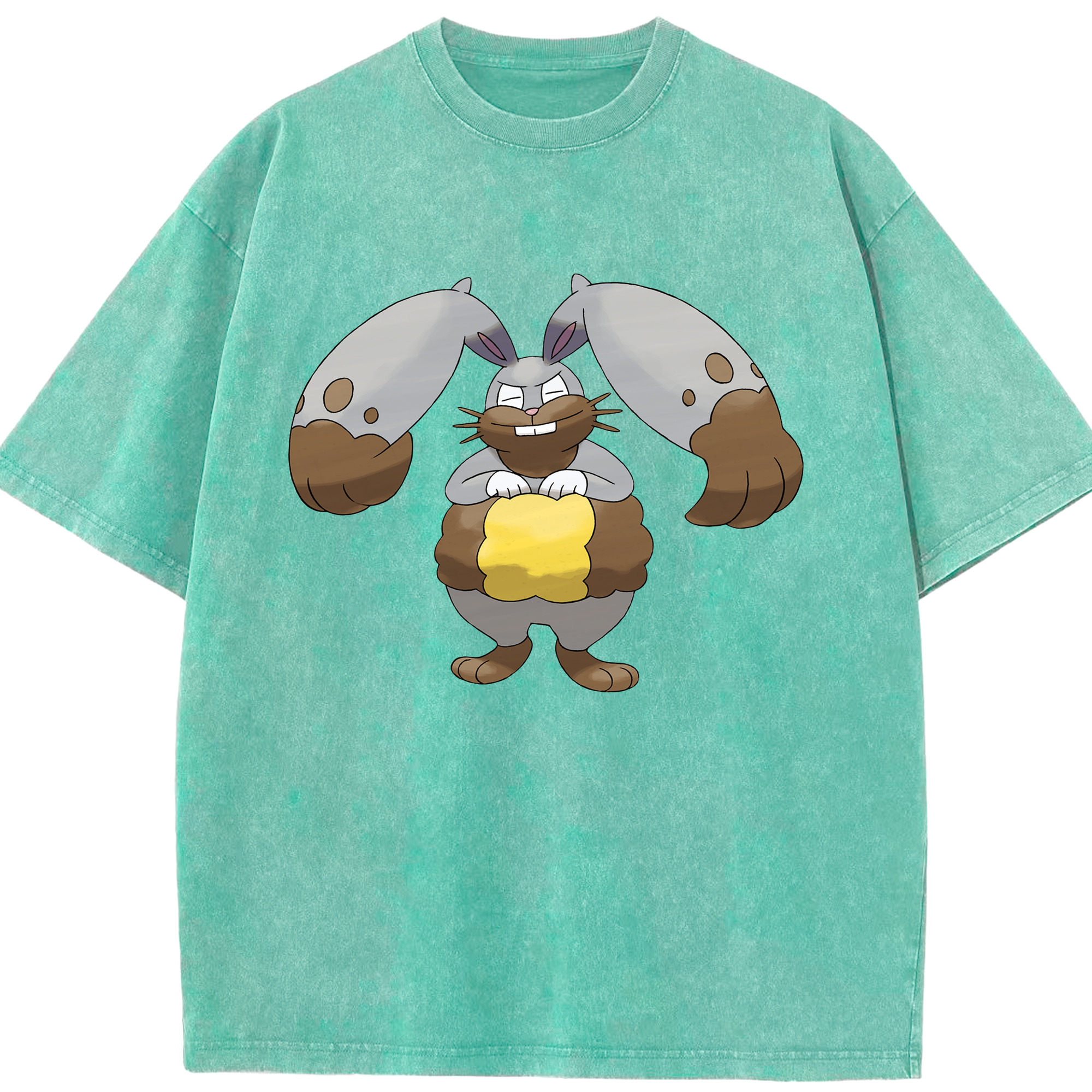 （画像用） ポケットモンスター Pokémon 綿100% ヴィンテージ風 半袖Tシャツ（フロントプリント）